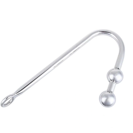 Balls 4417 Steel Two Stainless Hook Anal Pleasurable 0813